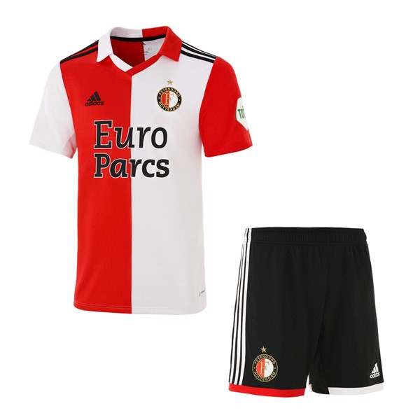 Camiseta Feyenoord Replica Primera Ropa Niño 2022/23